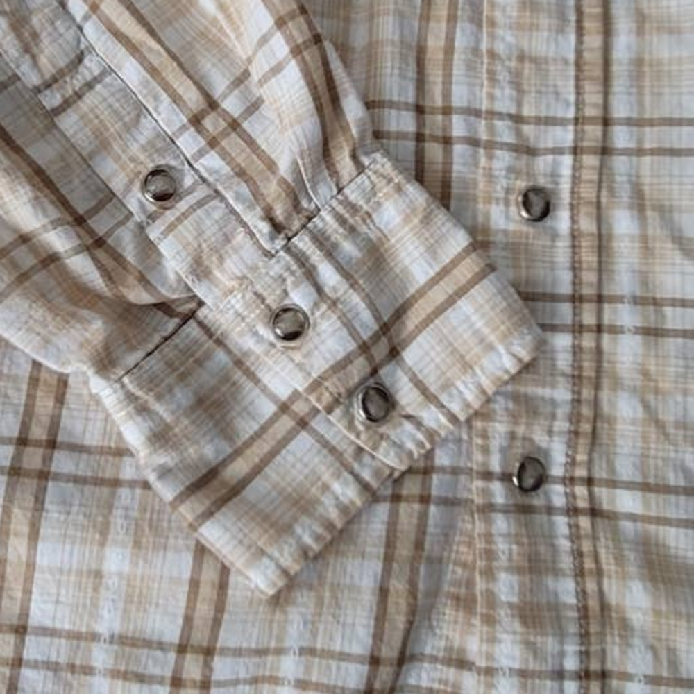 Roper Men's Western Snap Button-Down Large - Picture 3 of 5